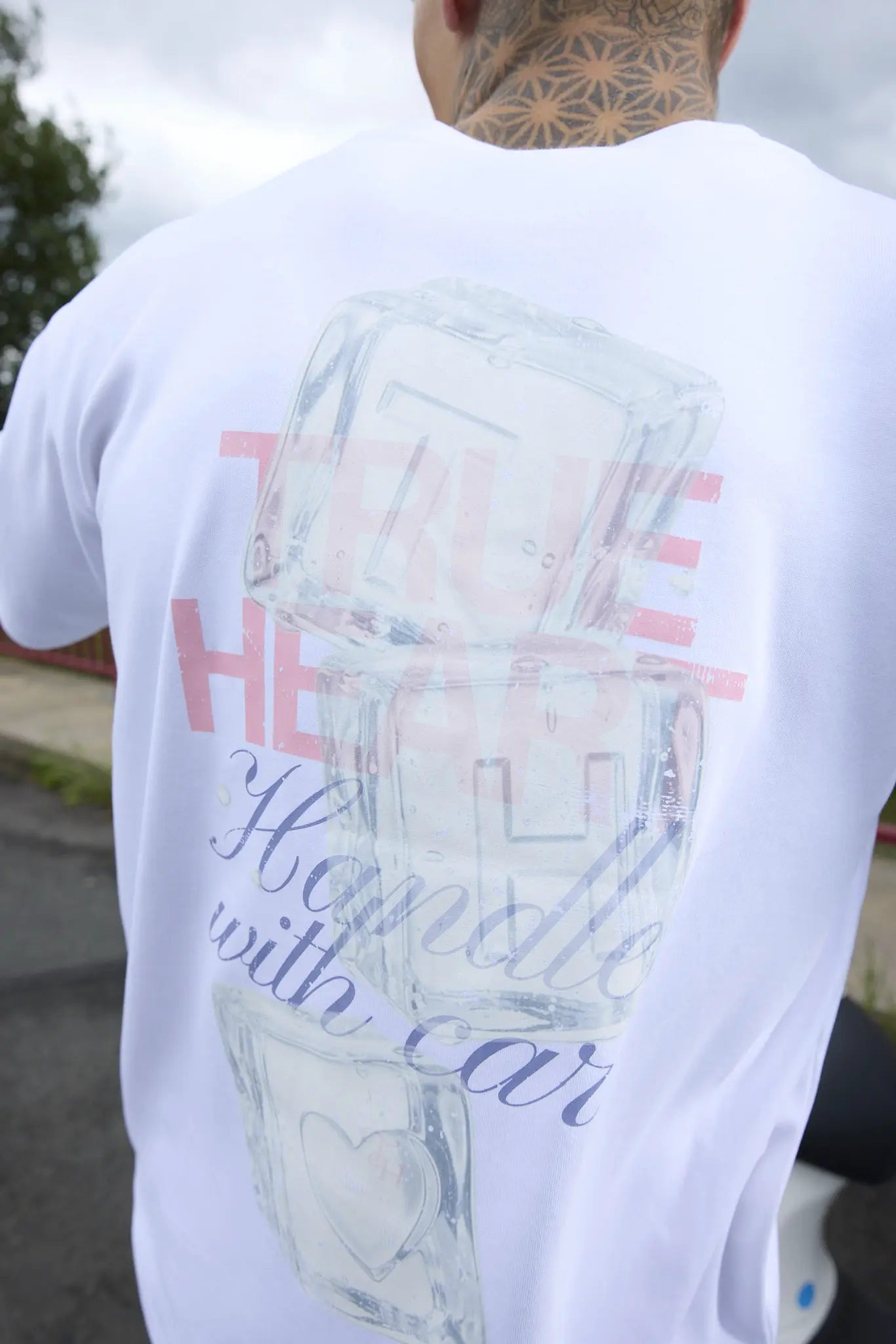 T Shirt Ice Cube Weiß
