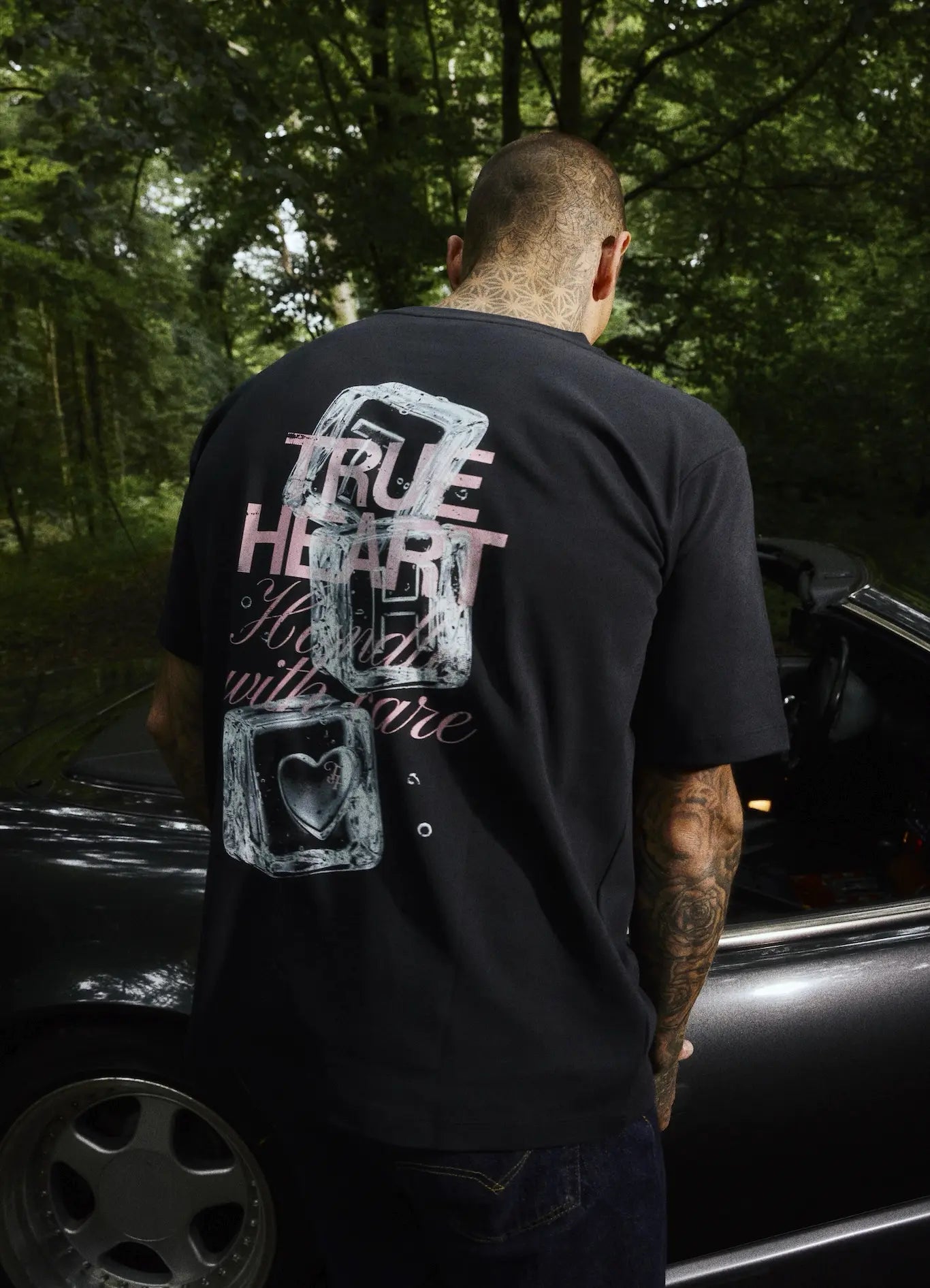 T Shirt Ice Cube Schwarz