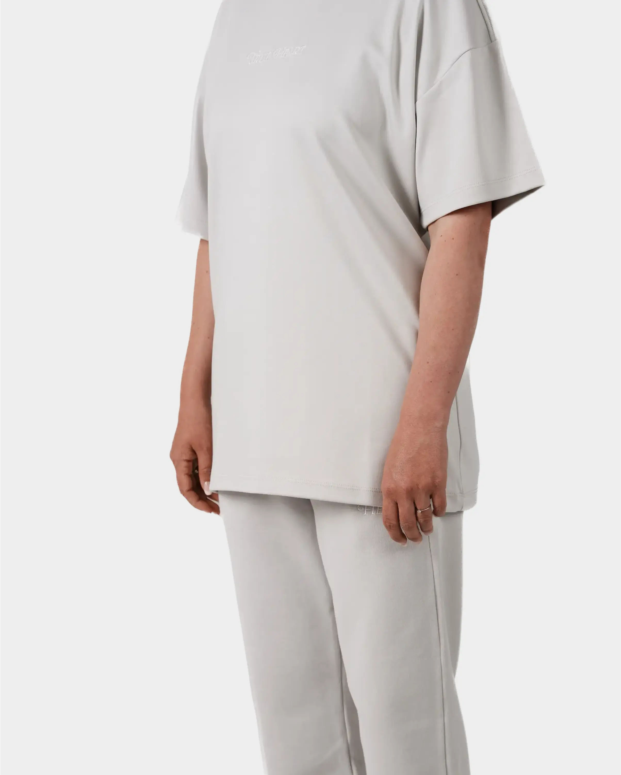 T-Shirt Damen Quiet Gray